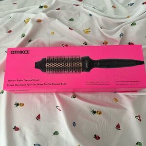 Amika Thermal Brush - Black and Pink